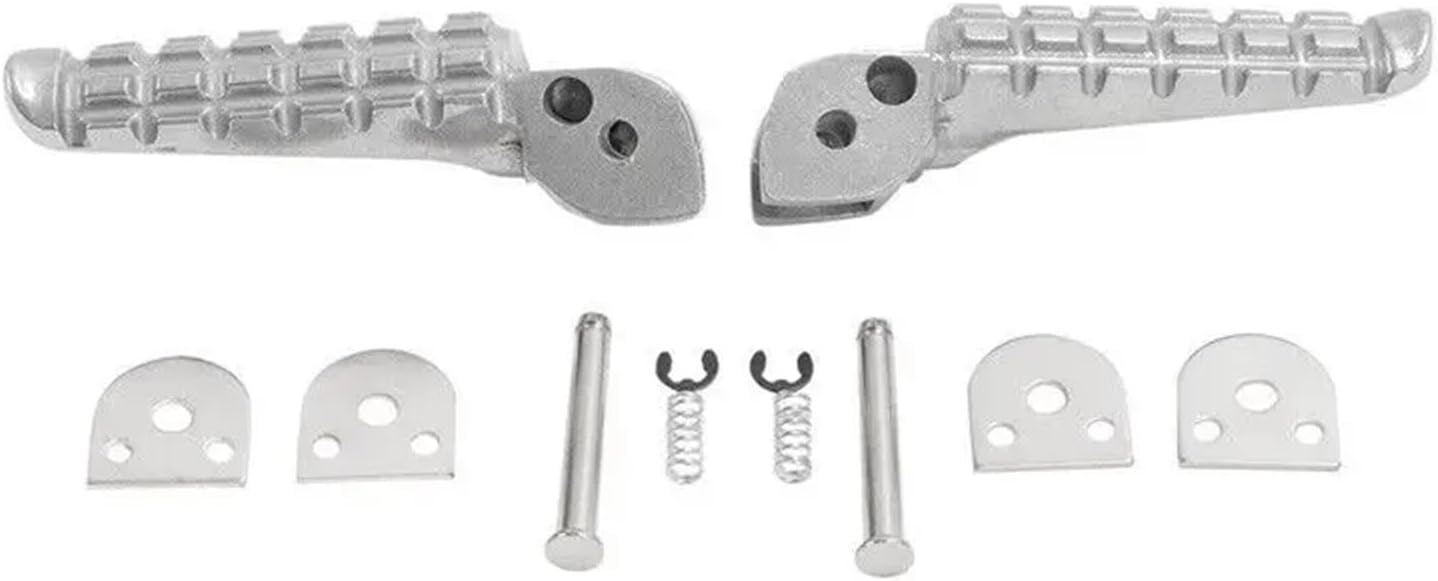 Compatible with Monster 696 796 2009 to 2014 Motorcycle Front and Rear Footrests(Rear Footrest)