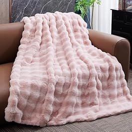 Light Pink Throw Blanket...