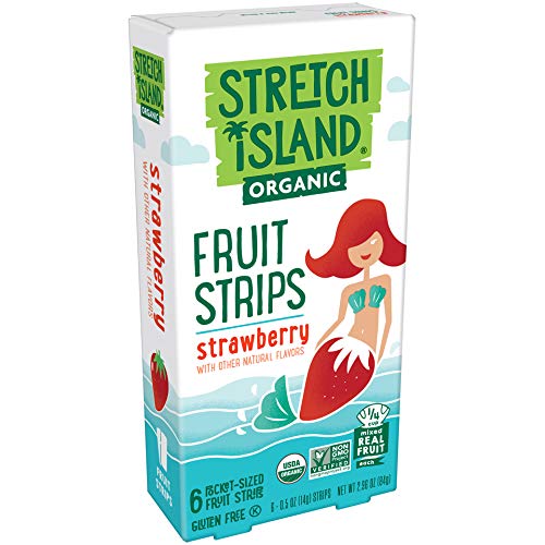 Stretch Island Strawberry Company Organic Fruit Strips, 2.96 Ounce