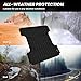 LASFIT 6FT4 Truck Bed Mat for Ram 1500 2002-2018 & Ram 2500/3500 2002-2026 & 1500 Classic 2019-2024 (6.4 FT/76.8 inches) NOT for Optional Rambox, All Weather Custom Fit TPE Truck Bed Liner