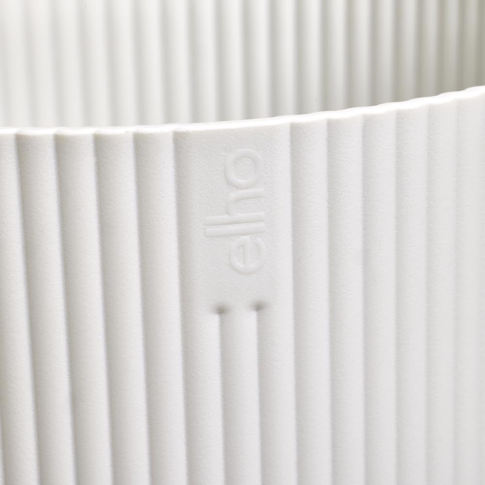 Elho Vibes Fold Orchid High 12,5cm - Orquideario Interior - Macetas Interior - 100% Plástico Reciclado - Blanco/Silky White — view 5