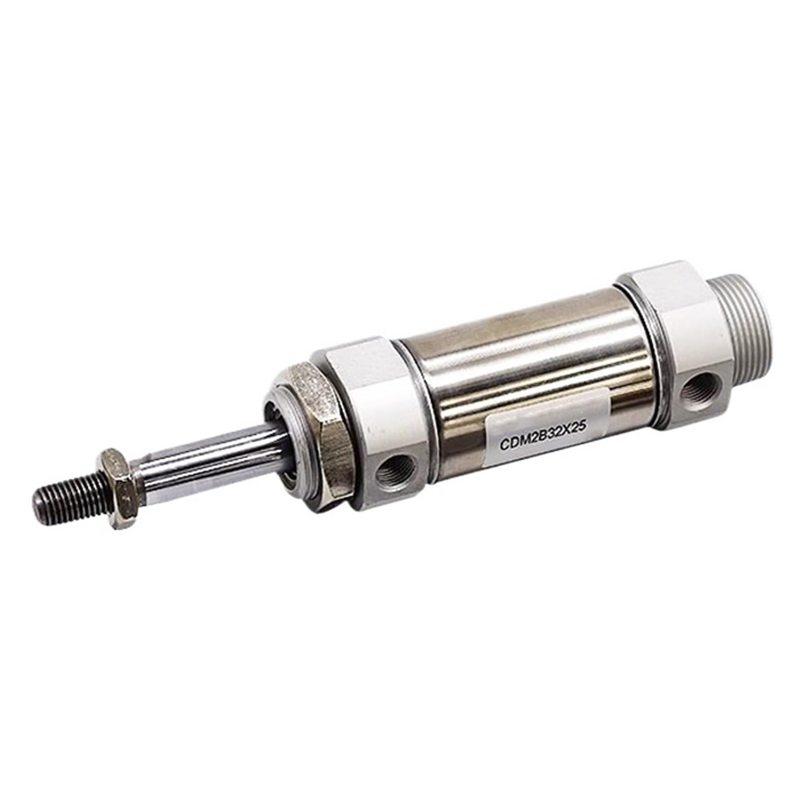 CDM2B16/20/25/32/40 Series - Anillo magnético de acero inoxidable de 25 a 300 mm, cilindro de aire neumático de doble efecto (carrera de 125 mm, diámetro de 40 mm)