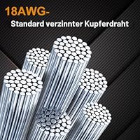COMeap PCIe Kabel für Corsair, ATX CPU 8 Pin Stecker auf Dual PCIe 8 Pin (6+2) Stecker Netzkabel für Corsair Thermaltake ARESGAME Netzteil 25-Zoll(63cm) – Ansicht 8