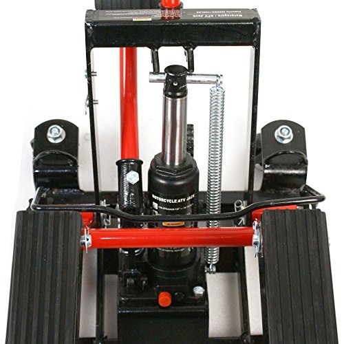 Smartxchoices 1500 Lbs Motorcycle Atv Lift Jack Hydraulic Scissor Jack Stand Quad Dirt Street Bike Hoist #TOP4