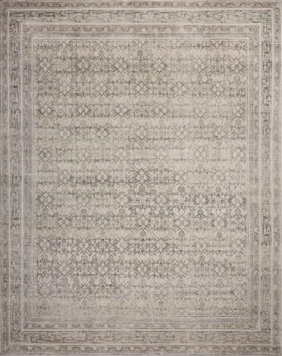 Loloi Margot Collection MAT-08 Ivory/Slate 2'-3" x 3'-9" Accent Rug