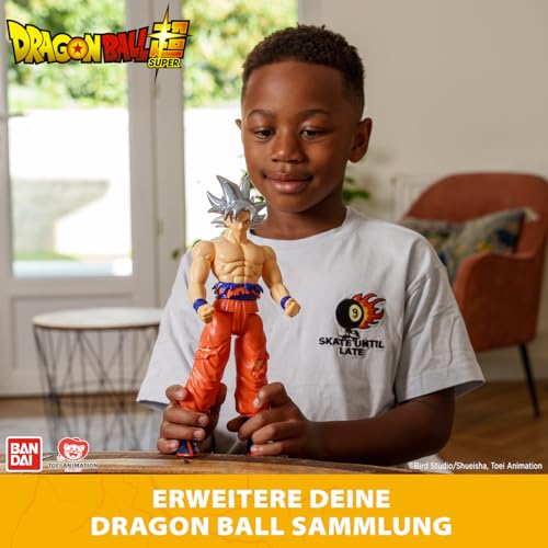 BANDAI - Dragon Ball Super - Goku Ultra Instinkt - Limit Breaker Figur 30 cm - Offizielle Dragon Ball Lizenz - Große Gelenkige Goku Ultra… – Ansicht 6