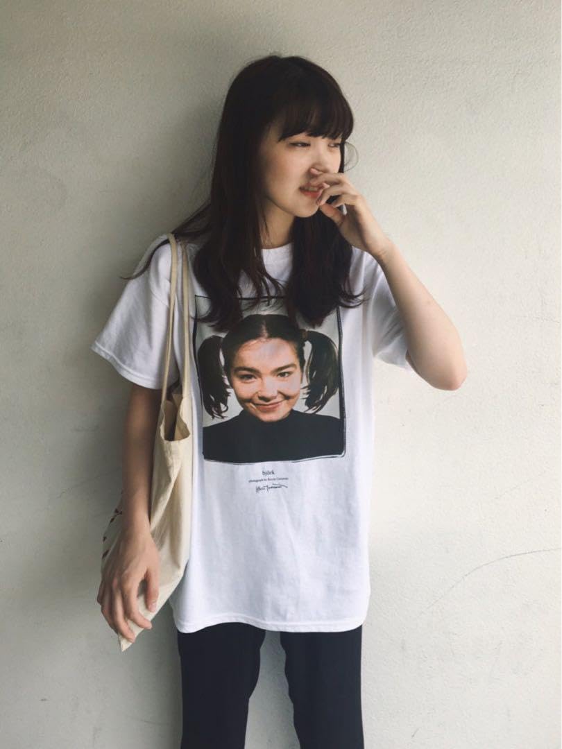 Amazon.co.jp: ジャーナル別注 ビョーク BJORK バンドTシャツ