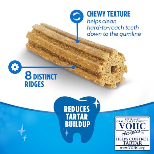 Image of Purina DentaLife Daily Oral Care Dog Dental Chews for Small and Medium Breed Dogs - 60 ct.