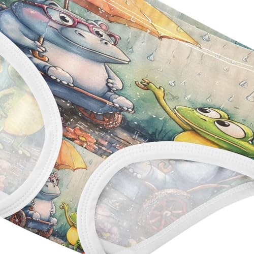 Cute Rhino Frog Flower Toddler Girls's Underwear 2T 202b86934