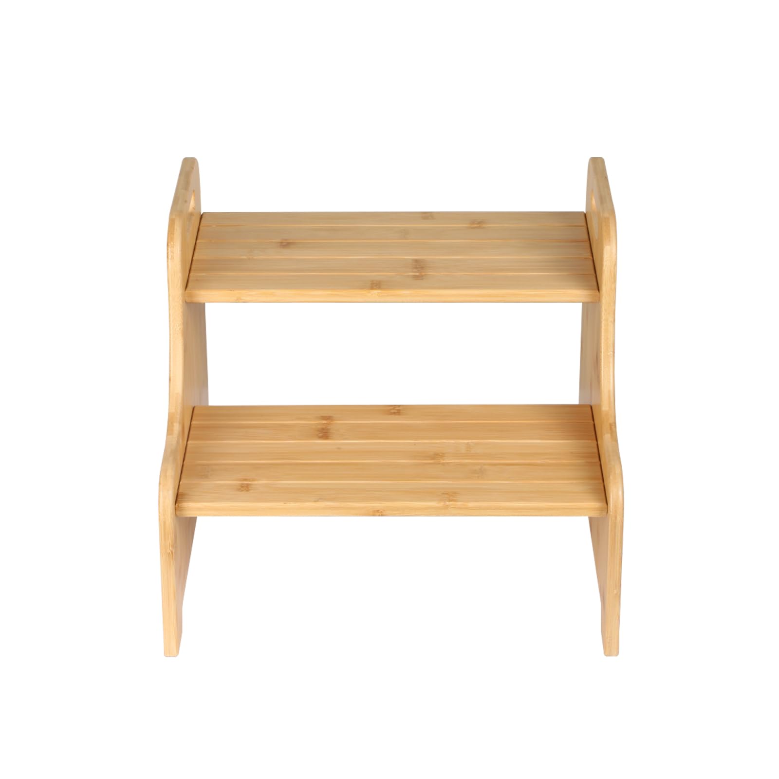 Sgabello per bambini, antiscivolo e robusto, adatto per bagno, cucina e camera da letto, 38,2 x 34 x 33,2 cm