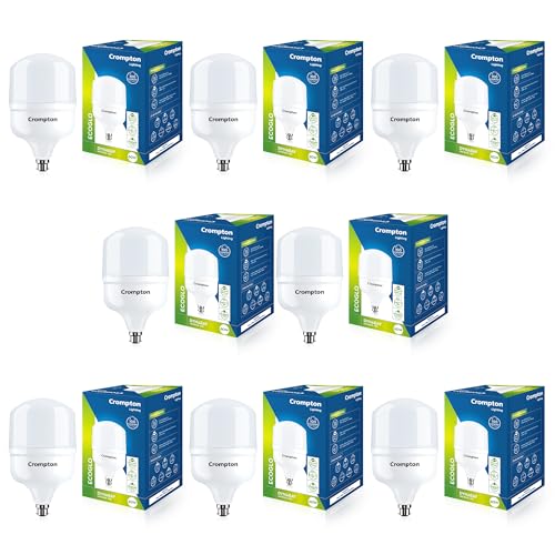 Image of Crompton LED60DFCDLPro-2 Base B22 60-Watt LED Bulb Combo (Pack of 8, Cool Day Light)