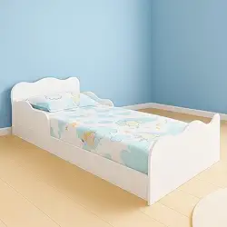 MINI CAMA MONTESSORIANA JUVENIL SONHAR 100% MDF - BRANCO