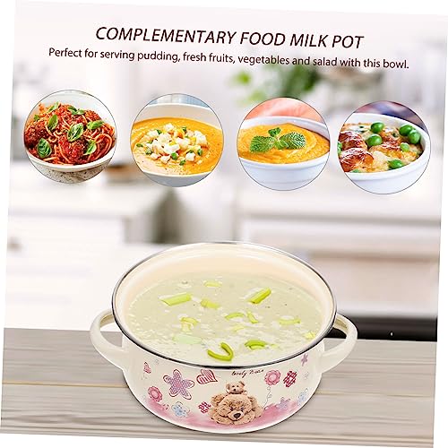 Veemoon Enamel Cooking Pot for Stewing with Charming Design for Home Use in Biryani and Soup Making - Image 8