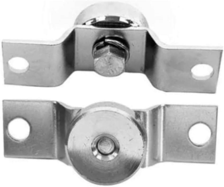 for Truck Fleetside Tailgate Trunnion Hinge Set with Bracket (Silver Steel) Easy to install
