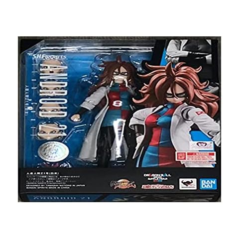 BANDAI TAMASHII NATIONS DRAGON BALL FIGHTERZ - Android 21 - Figurine S.H.Figuarts - 15cm Cover
