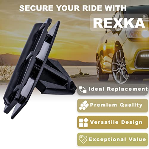 Rexka 25Pcs Fender Flare & Rocker Moulding Clip 68039280-Aa Compatible With Jeep Wrangler Jk & Unlimited Jk Ram 4500 Ram 5500 #TOP3