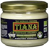 TIANA Organic Omega-3 Virgin Coconut Cooking Butter, Plant Based Omega-3 Superfood (250ml Pack of 2)