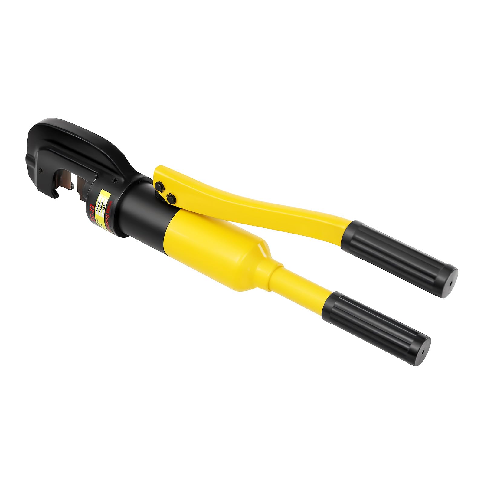 Hydraulic Rebar Cutter, 13 Ton Concrete Construction Tool 22mm Portable Handed Hydraulic Cutter Steel Bolt Chain Cutting tool for Rebar Cutting (13T)