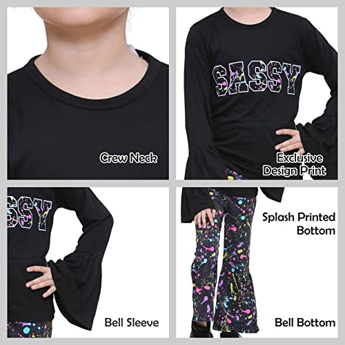 Image of A2Z 4 Kids Girls Love Crop Top T-Shirt And Splash Fashion Leggings Girls Pants Kids Outfit Sets Age 5-14 Years
