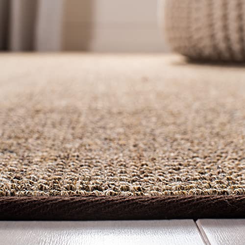 Martha Stewart Collection By Safavieh 6' X 9' Light Brown Msr9501T Farmhouse Sisal & Jute Area Rug #TOP3