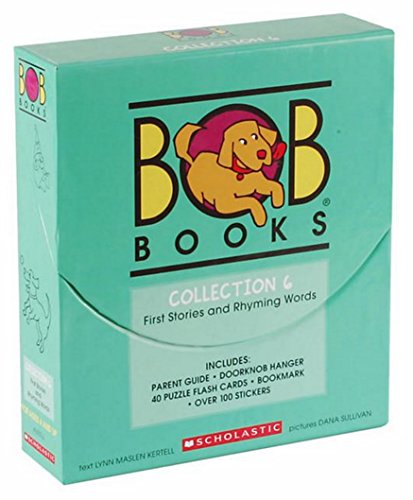 BOB Books Collection 6 Book Box Set [First Stories and Rhyming Words]