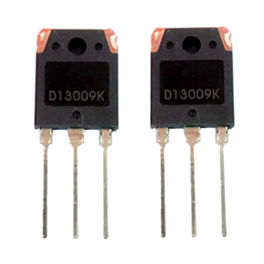 1 Pair New D13009K Transistor D13009 NPN TO3-P Crystal Valve 3 Pins 100W 12A
