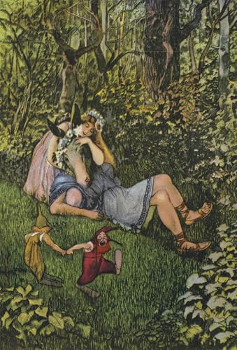Cuadro de lienzo de El sueño de una noche de verano obra de Artus Scheiner de 60x90cm