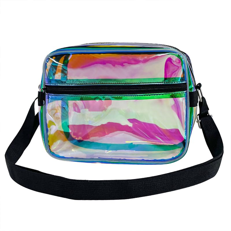 TotePrint Transparente PVC Kosmetiktasche, 23x 14 x 15 cm, w