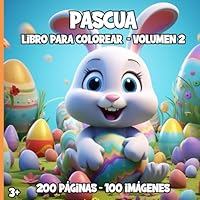 Libro para colorear de Pascua volumen 2 (Spanish Edition) B0F6D5LLQ8 Book Cover