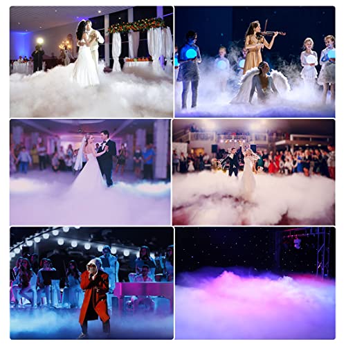 4000W Dry Ice Low Lying Fog Machine Stage Effect Machine For Dj Disco Concert Wedding Party Show #TOP3