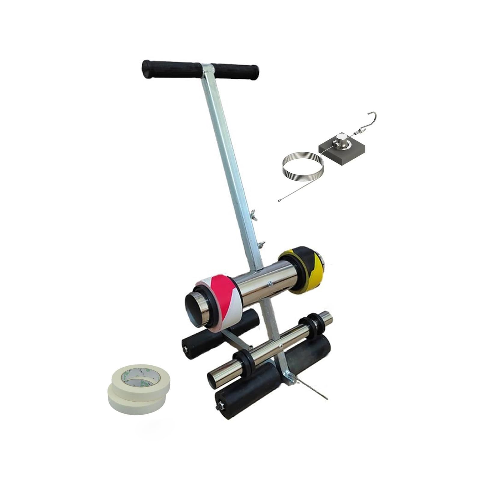 UMJIGF Basketball Court Kit For Concrete,Court Marking Kit,Floor Tape Applicator, Asphalt Or Concrete, For Line Marking/Spray Painting,Circle Drawing Tool, Basketball Courts Driveway - View #4