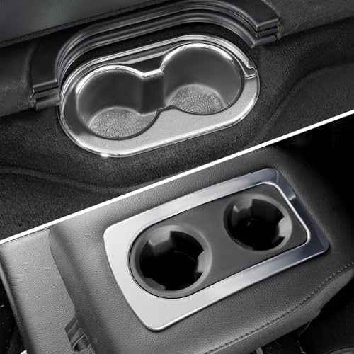 Cubierta de portavasos trasera para RAM 1500 2010-2017 cromo miniatura 7
