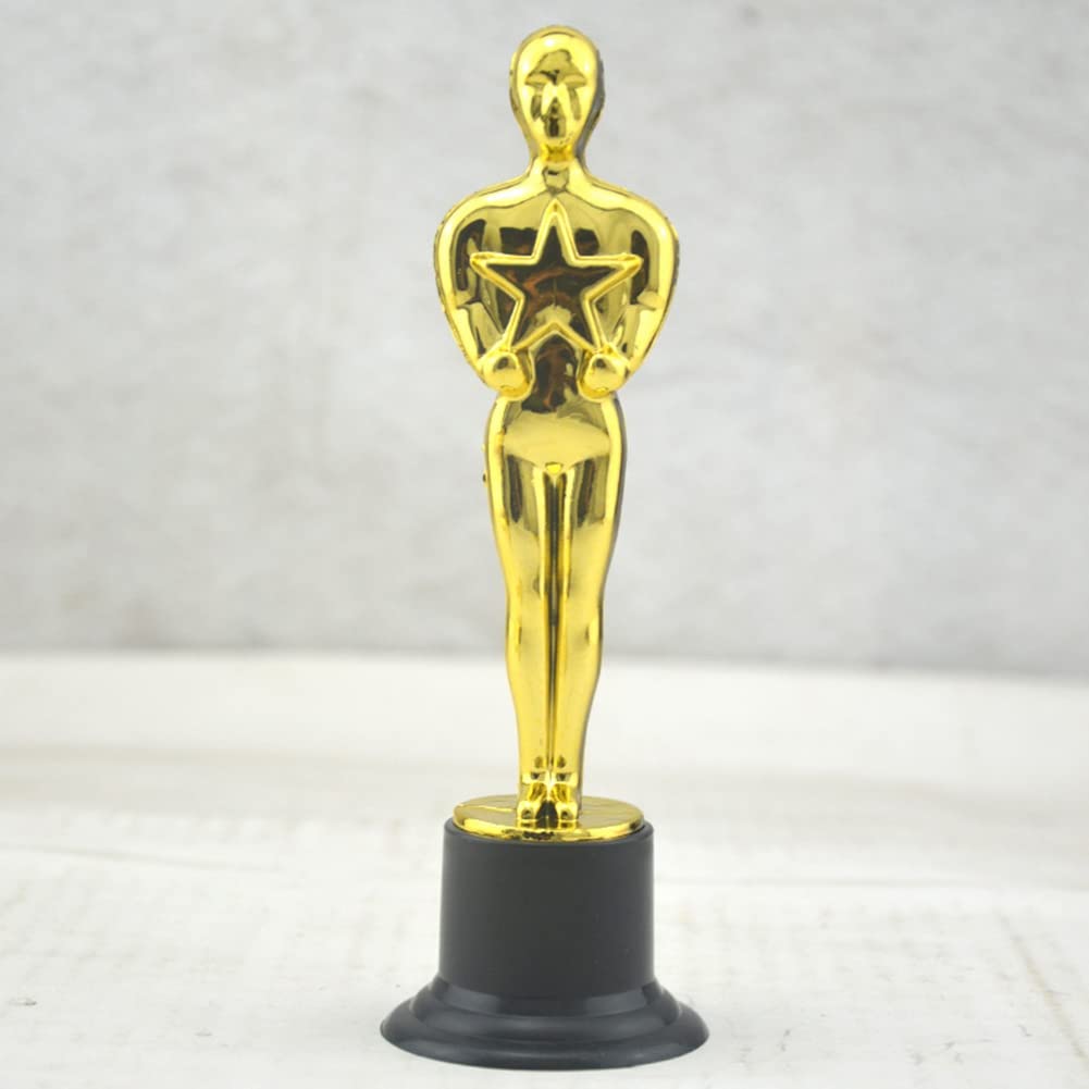 Lot de 24 Statuettes de TrophéEs en Plastique Award pour Les Faveurs de FêTe, RéCompense Scolaire, Prix de, Prix de FêTe - 5