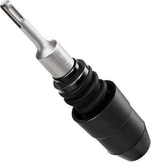 TGFTGF SDS-Plus to SDS-Max Adapter, 8-1/4" Alloy Steel Adapter for Rotary Hammer Drills - Durable Drill Bit Adapter for Concrete and Demolition Work, HOME, DIY, Gift for Men, Friend, Family