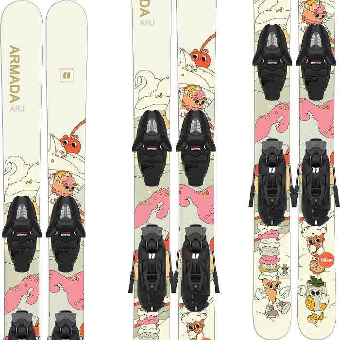 Amazon | アルマダ スキー板 2025 ARMADA ARJ + C5 RASS00160