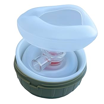 Amazon.co.jp: Micro BVMによるO2チューブ付きポケットBVM