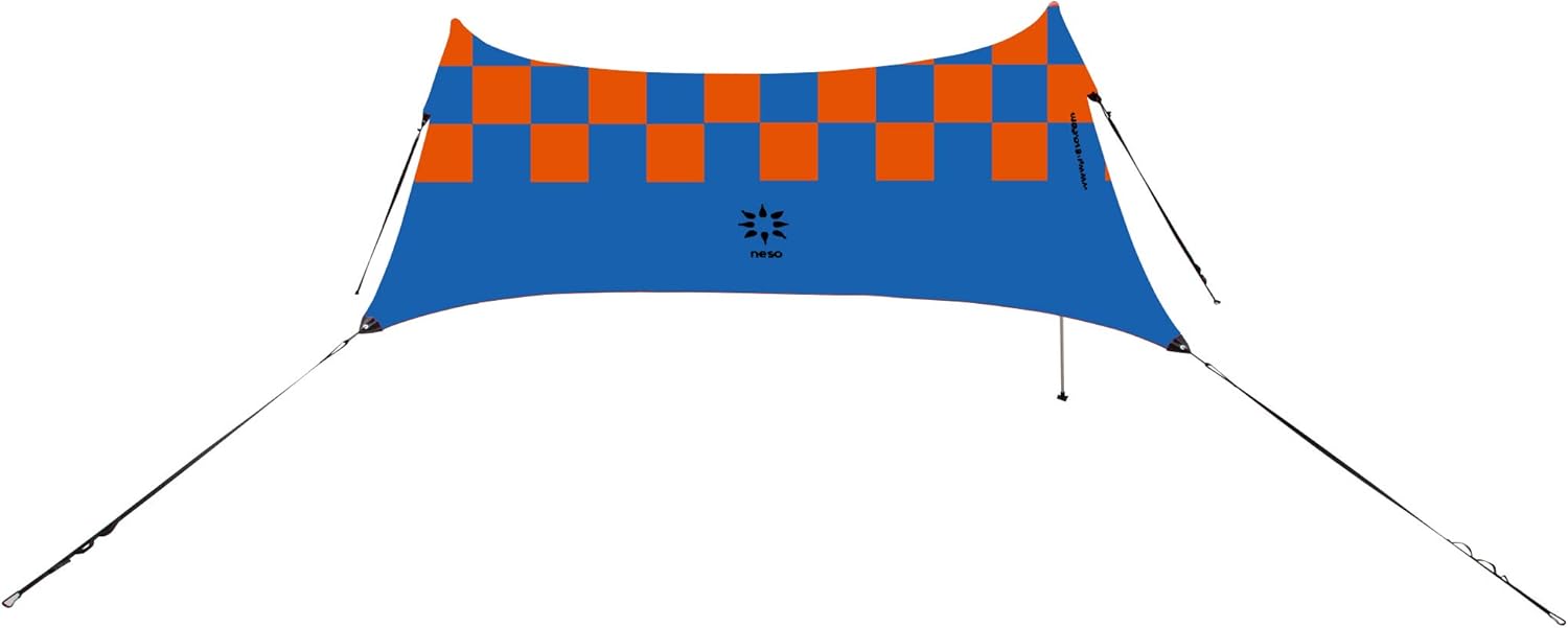 Neso Sidelines 1 Sports Tent - Lightweight and Portable Sun Shelter and Shade Tent for Outdoor Activities - Patented Reinforced Corners - UPF 50+ Sun Protection - 5.5 ft Tall, 7 x 4.5 ft