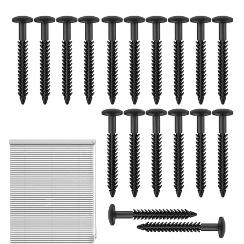 Tuxuseo Fijaciones para persianas, 8 cm, para paneles de ventana, fijaciones para persianas exteriores para el hogar, comercio, bricolaje, oficina en casa