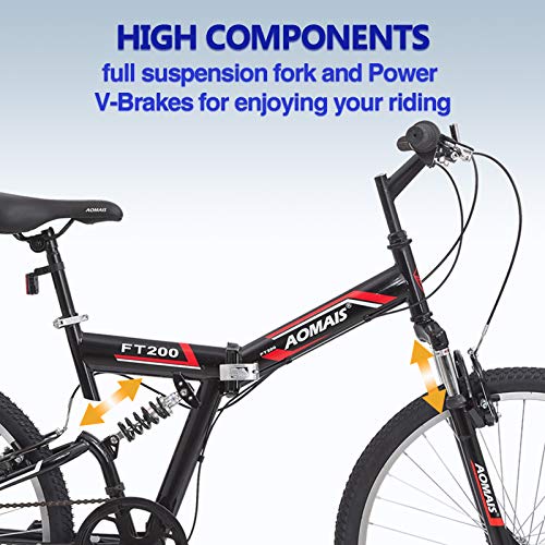 aomais ft200 folding bike