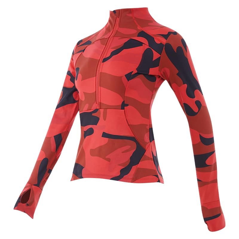 Manteau de sport en polaire pour femme avec fermeture éclair veste thermique automne