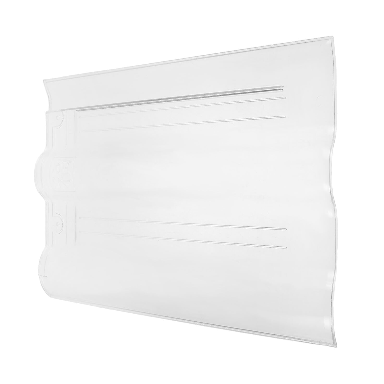 Gatuida Lámina de Techo Corrugada Transparente 300x400mm 4mm Plástico para Invernadero Paneles de Techo de Patio Protección Solar Luz Natural para Jardinería y Estructuras de Granja