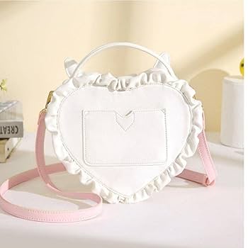 Amazon.co.jp: かわいい 心臓 形 クロスボディ バッグ ために