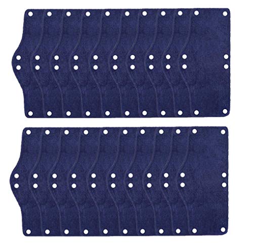 Hard Hat Sweatband Washable Snap on Sweat Absorber Terry cotton Hard Hat Cooling Liner Replacement (20Pack) Hard Hat Sweatband Washable Snap on Sweat Absorber Terry cotton Hard Hat Cooling Liner Replacement (20Pack)