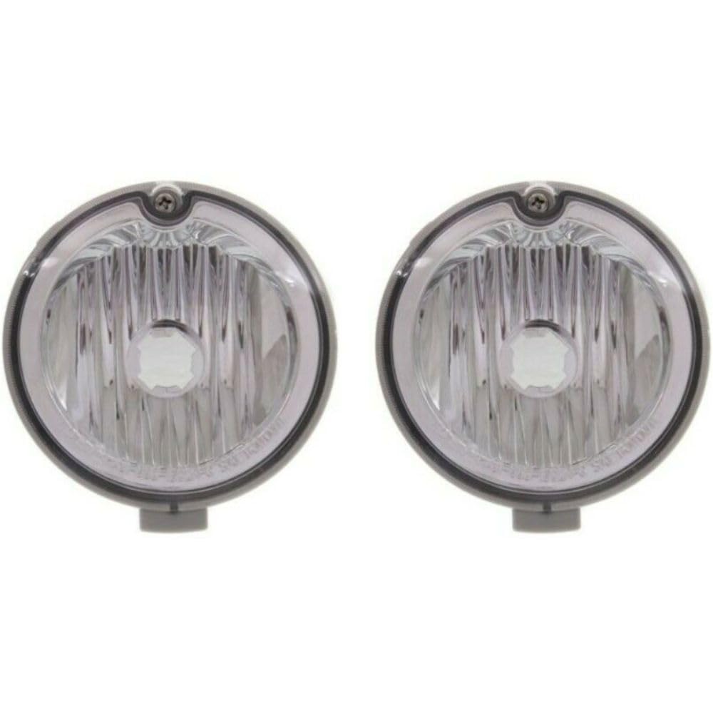 Pair Of Front Fog Lights For Ford Windstar Thunderbird Freestar 2001-2007 – DOT/SAE Halogen, Direct Replacement Set 3 thumbnail image