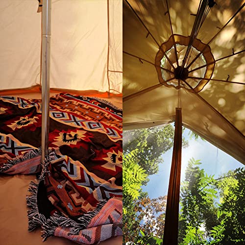 Tipi Tent voor Volwassenen Outdoor Camping 4 Seizoen Familie Camping Yurt Tent Tipi Tenten voor Jacht Familie Team Backpacken Camping Wandelen - Afbeelding 4