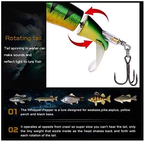 Set Di Wobbler Elbfang Per Luccio E Lucioperca - 11g 10,5cm - Esche Artificiali Da Pesca