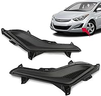 Vista 2 de G-PLUS Cubierta de luz antiniebla delantera compatible con Elantra Value Edition 2014-2016 Elantra GL GLS L Limited SE Sport Izquierdo Conductor