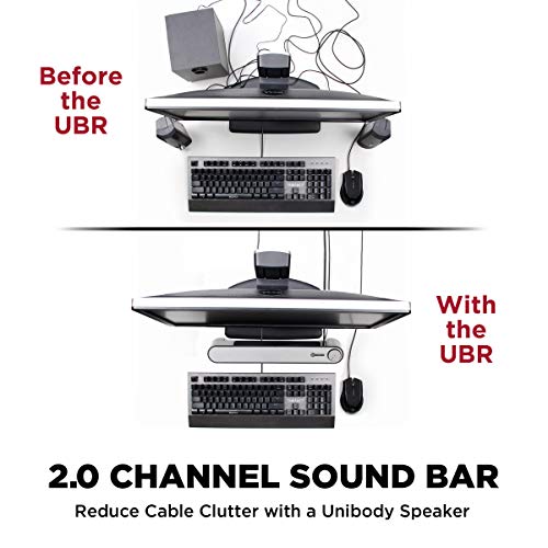 GOgroove Computer Speaker Mini Soundbar UBR Speaker の商品画像 5