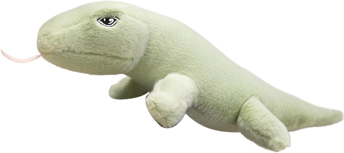 Stuffed Lizard Doll - 50cm Large Hugging Pillow, Soft Plush Material, Charming Reptile Toy | Cuddly Animal Bolster For Living Room Bedroom Couch Decoration Children Adults Playtime Relaxation Snuggle
