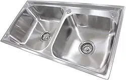 Guimmis, Cuba Aço Inox Dupla para Cozinha Pia Gourmet Guimmis.casa